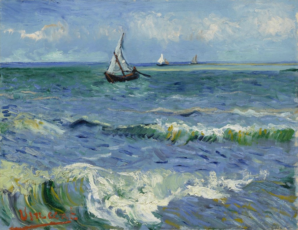 Лодки в море. Ван Гог